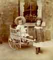 Dorothy Caroline Barr and her brother Harold Frederick Barr at No. 615 Ecclesall Road