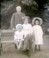 View: u09661 Children Dorothy Caroline Barr and her brother Harold Frederick Barr, probably with their parents Frederick Barr, c. 1908