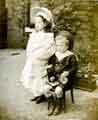 Dorothy Caroline Barr and Harold Frederick Barr, May 1907 at 615 Ecclesall Road