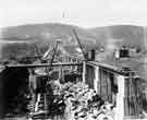 Derwent Reservoir under construction