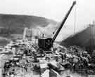 Howden Reservoir under construction Howden Reservoir under construction