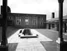 East quadrangle looking towards Assembly Hall, Beck Road Junior School, Beck Road