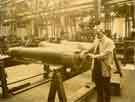 Vickers Ltd River Don Works. Gun manufacture.