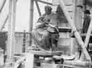 View: u10069 Removal of Queen Victoria Memorial from its site in front of the Town Hall, Pinstone Street to Endcliffe Park