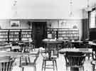 Interior of Woodhouse Library, Tannery Street