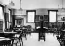 View: u10074 Interior of Woodhouse Library, Tannery Street