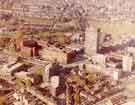 Aerial view of Netherthorpe showing University of Sheffield, Western Bank and Weston Park (top left)