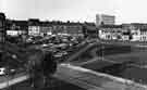 View of junction of Fitzwilliam Street and Brown Street and Devonshire Green car parks  