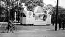 Tram car decorated to celebrate the Silver Jubilee of George V, May 1935.