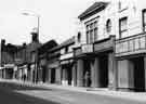 Shops and businesses on Attercliffe Road awaiting demolition showing Walkers Shoe shop (No,675)
