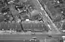 Aerial view of Holme Lane, Malin Bridge, with junction of Oakland Road, looking north