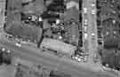 View: u10539 Aerial view of Holme Lane at the junction with Wood Road showing Holme Motors Ltd. (Nos.128-134 Holme Lane)