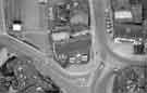 View: u10544 Aerial view of Malin Bridge showing (centre) the Yew Tree Inn, junction of Loxley Road and Dykes Lane and (right) Bowaters (Furnishers) Ltd., general outfitters (No.12 Loxley Road)
