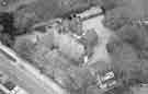 Aerial view of Wadsley Church Hall, Worrall Road, looking north Aerial view of Wadsley Church Hall, Worrall Road, looking north