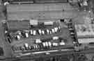 Aerial view of the Sunblest Bakery, No.710 Penistone Road, Owlerton