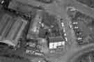 Aerial view of Farfield Inn (also known at one time as the Muff Inn), No.376 Neepsend Lane, Neepsend at junction with Hillfoot Road (centre right) 