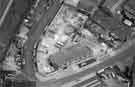 Aerial view of Kaye-Dee Ltd., marking machinists, No.148 Harvest Lane, Neepsend