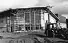 Hillsborough Leisure Centre, Beulah Road under construction for the World Student Games