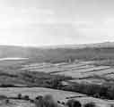 Rivelin Valley, showing the A57 Manchester Road running through the middle, Rivelin Dams to the top of the picture.