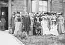 Unidentified Rolley family wedding party