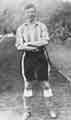 Derek Dooley, Sheffield Wednesday player, 1947-1953 Derek Dooley, Sheffield Wednesday player, 1947-1953