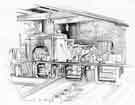 Sketch of an unidentified rolling mill