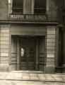 View: u11110 Entrance to Mappin Buildings, Norfolk Street showing the offices of Lewis, Rose and Co. Ltd., cutlery manufacturers