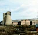 The cooling towers of Blackburn Meadows Power Station, Tinsley
