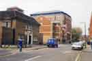 Mappin Street, showing Sheffield Institute for the Blind on the left.  The other buildings belong to Sheffield University.