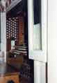 Organ console in St Mary's Church, Bramall Lane Organ console in St Mary's Church, Bramall Lane