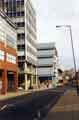 Pond Street, with Sheffield Hallam University buildings on the left. Pond Street, with Sheffield Hallam University buildings on the left.