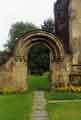 View: v04703 Arch at Beauchief Abbey, off Abbey Lane