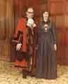 Councillor Reginald Edward Munn (d. 2002), JP., Lord Mayor and Mrs Lillian Munn, Lady Mayoress, 1976-77
