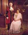 Councillor William Owen, JP., Lord Mayor and Mrs Sheila Owen, 1980-1981