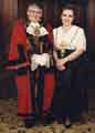 Councillor James A. Moore, Lord Mayor and Mrs Sheila Moore, Lady Mayoress, 1990-1991