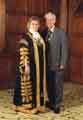 Councillor Mrs Pat Midgley (1937 - 2020) JP., Lord Mayor and Mr Don Midgley, Lord Mayor's Consort, 2000-2001
