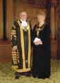 Councillor Michael J. Pye, Lord Mayor and Mrs Josephine M. Pye, Lady Mayoress, 2004-2005