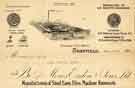 Billhead for Moses Eadon and Sons Limited, edge tool manufacturers, President Works, Savile Street East