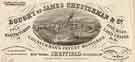 Billhead for James Chesterman and Co., tape measures, rulers, tools, cutlery, etc., Bow Works, Ecclesall Road and Pomona Street Billhead for James Chesterman and Co., tape measures, rulers, tools, cutlery, etc., Bow Works, Ecclesall Road and Pomona Street