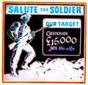 Poster entitled 'Salute the Soldier' appealing for money for the war effort in the Grenoside area