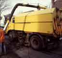 Street cleaning vehicle, Sheffield City Council Cleansing Services Department