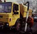 Gulley cleaning lorry, Sheffield City Council Cleansing Services Department 