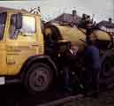 Gulley cleaning lorry, Sheffield City Council Cleansing Services Department 