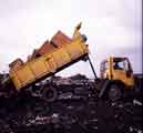 Skip lorry, Sheffield City Council, Cleansing Services Department