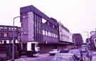 Sheffield and Ecclesall Co-operative store (Sunwin House), Cemetery Road, being demolished