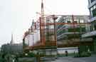 New Odeon Cinema under construction on the site of the Gaumont Cinema junction of Burgess Street and Barkers Pool