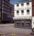 H.L Brown and Son Ltd., jewellers, No.70 Fargate and corner of Leopold Street showing (left) Fountain Precinct offices