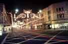 View: w02812 Christmas lights on The Moor 