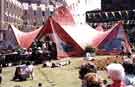 Sheffield Spectacular, tent in Peace Gardens Sheffield Spectacular, tent in Peace Gardens