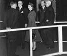 Visit of Queen Elizabeth II and the Duke of Edinburgh to the River Don Works (Brightside Lane) of English Steel Corporation on 27th October 1954